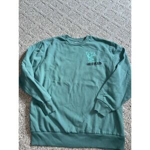 Mighty‎ Fine Women's Hunting Deer Green Sweatshirt Size XL